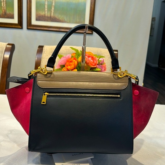 Authentic Celine trapeze shoulder bag with long removable strap - Picture 2 of 15
